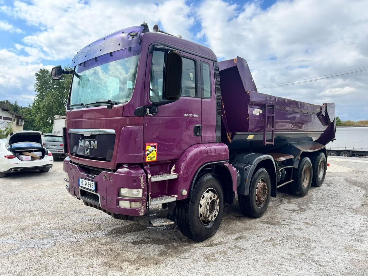 MAN TGS 35.480 - Camion benne: photos 4 MAN TGS 35.480 - Camion benne: photos 4