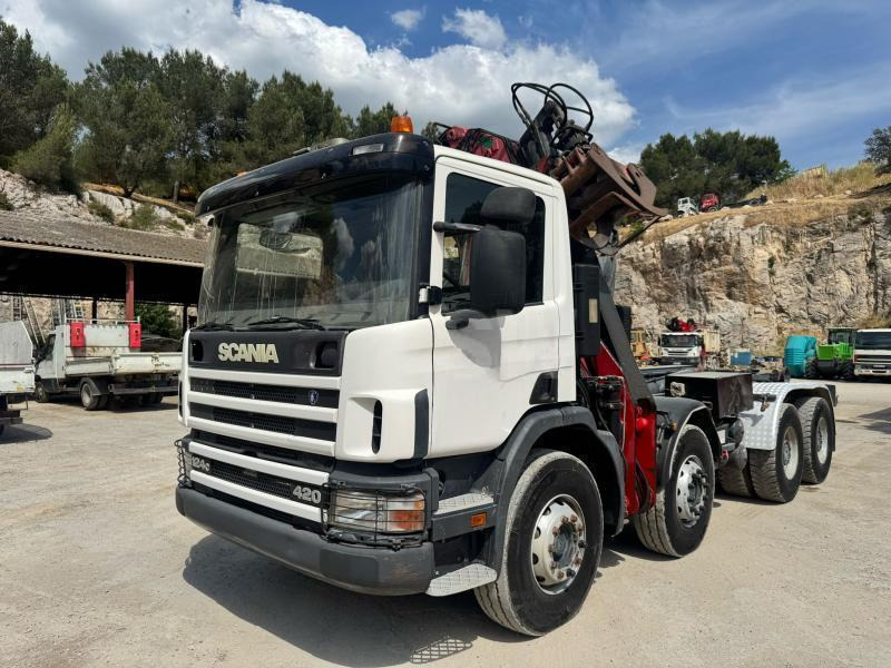 Scania C 124 420 - Camion ampliroll: photos 1 Scania C 124 420 - Camion ampliroll: photos 1