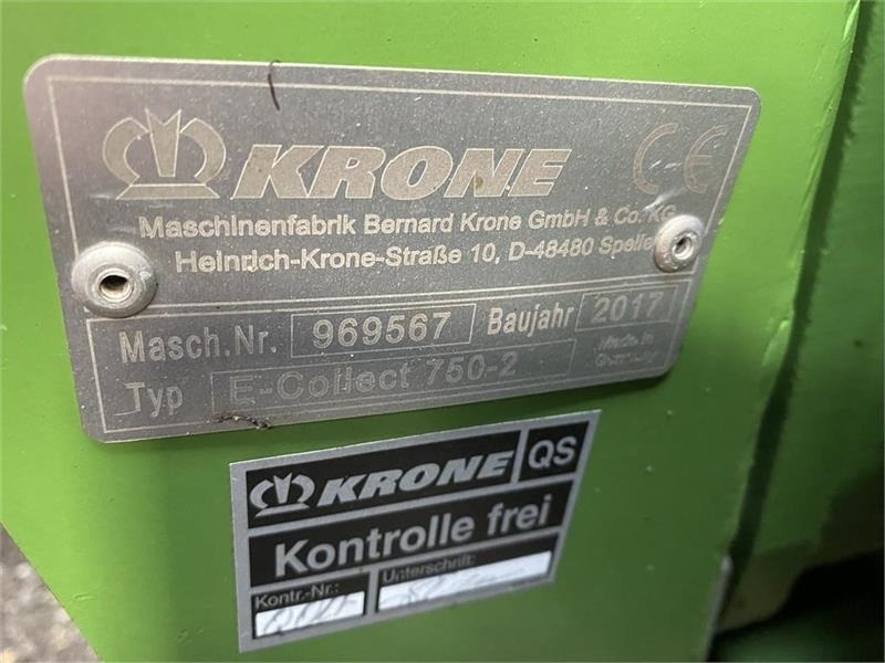 Krone Easy Collect 750-2 - Cueilleur de maïs: photos 3 Krone Easy Collect 750-2 - Cueilleur de maïs: photos 3
