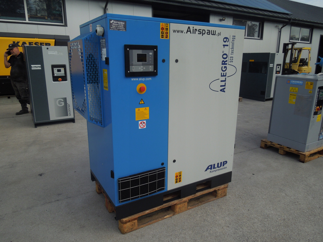 ALUP ALLEGRO 19-10 G2 - Compresseur d'air: photos 1 ALUP ALLEGRO 19-10 G2 - Compresseur d'air: photos 1