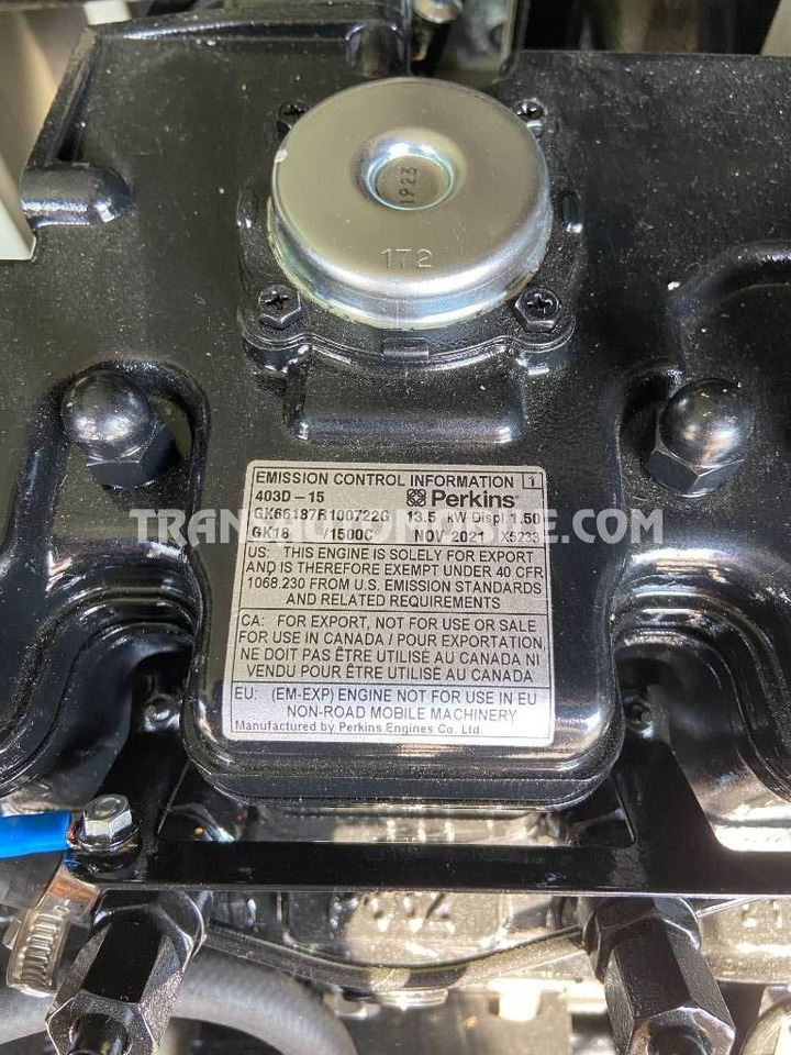 Crédit-bail  Perkins 15 kVA 1.5L DIESEL - EXPORT OUT EU Perkins 15 kVA 1.5L DIESEL - EXPORT OUT EU: photos 9