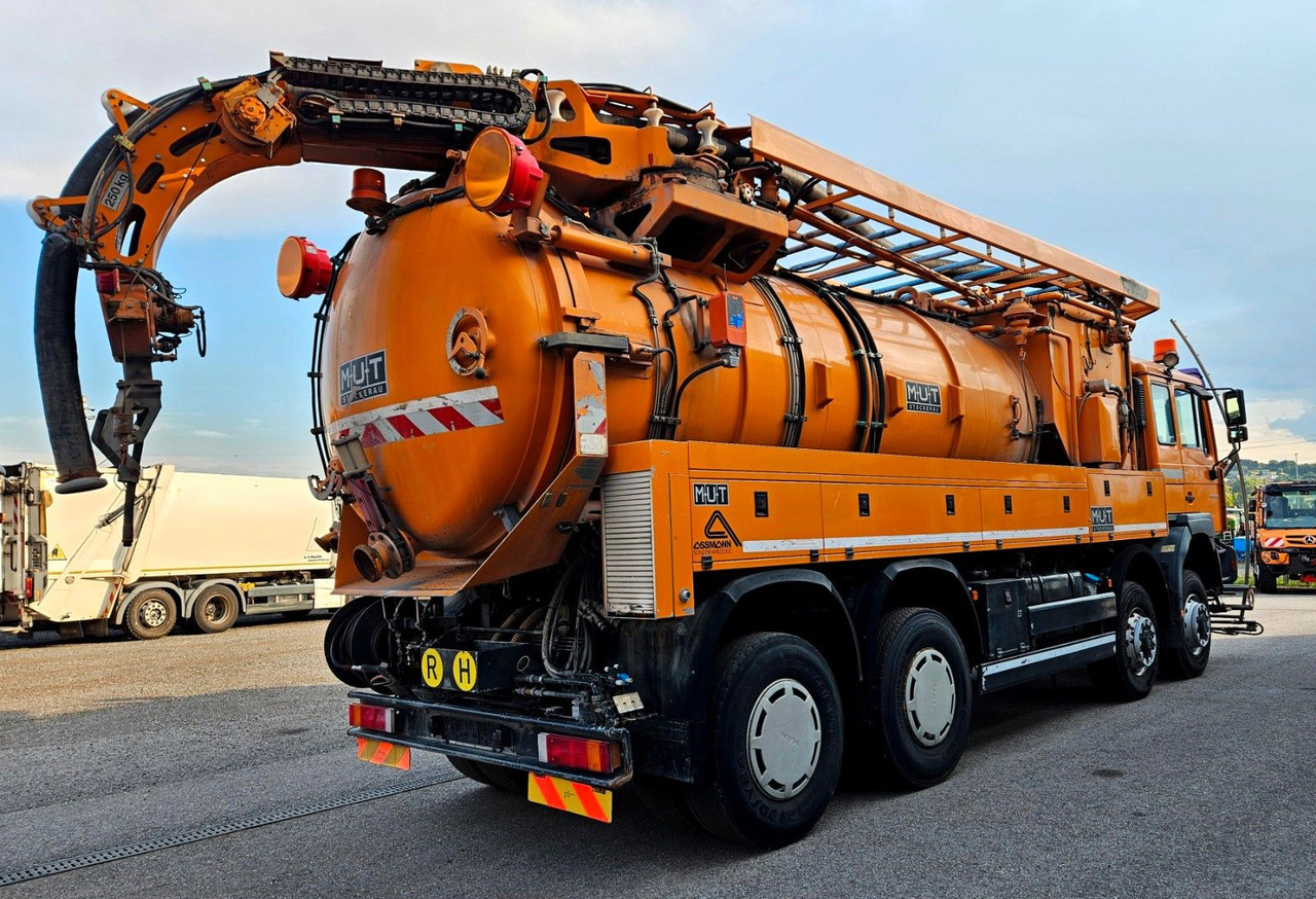 MAN FE35.410 8x6 Assmann Kanalspüler V2A Recycling - Camion hydrocureur: photos 5 MAN FE35.410 8x6 Assmann Kanalspüler V2A Recycling - Camion hydrocureur: photos 5