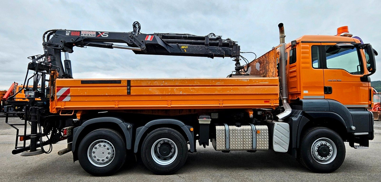 MAN TGS 28.360 6x4-4 HIAB 144E-4 Kran Euro5 - Camion benne, Camion grue: photos 2 MAN TGS 28.360 6x4-4 HIAB 144E-4 Kran Euro5 - Camion benne, Camion grue: photos 2