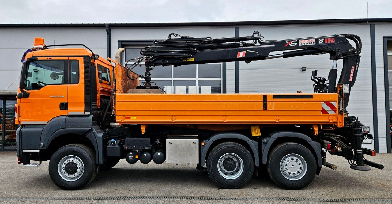 MAN TGS 28.360 6x4-4 HIAB 144E-4 Kran Euro5 - Camion benne, Camion grue: photos 5 MAN TGS 28.360 6x4-4 HIAB 144E-4 Kran Euro5 - Camion benne, Camion grue: photos 5