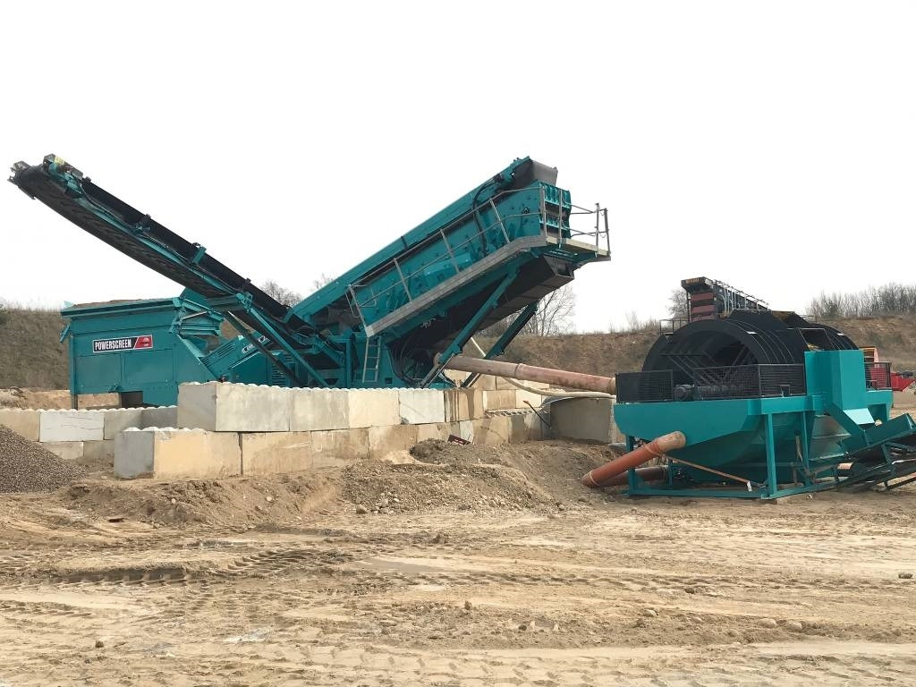 PowerScreen Chieftain 1700 + Dewaterer WASHPLANT - Crible: photos 1 PowerScreen Chieftain 1700 + Dewaterer WASHPLANT - Crible: photos 1