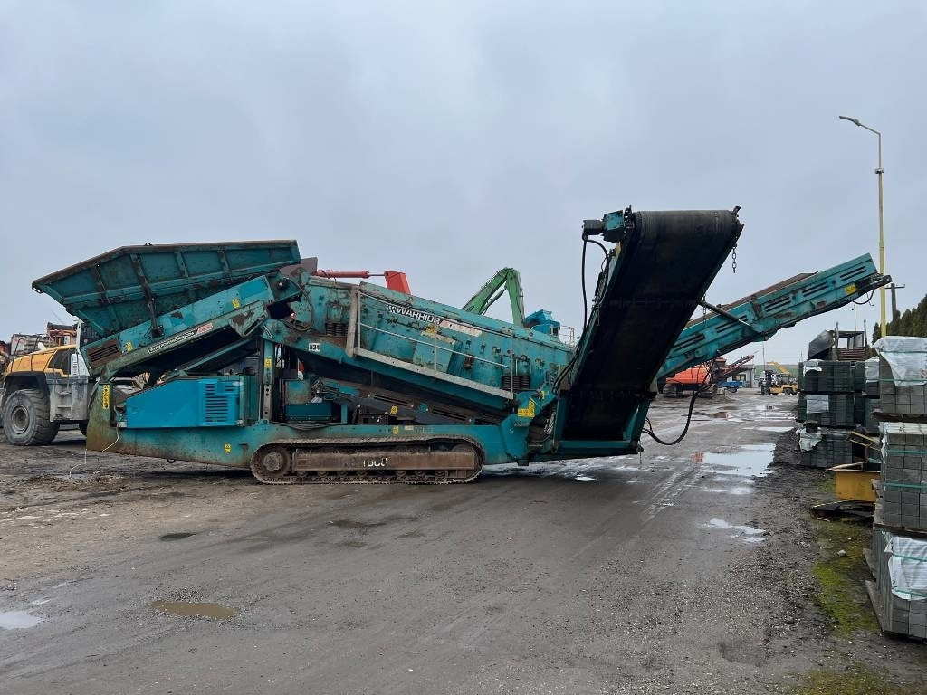 PowerScreen Warrior 1800 - Crible: photos 1 PowerScreen Warrior 1800 - Crible: photos 1