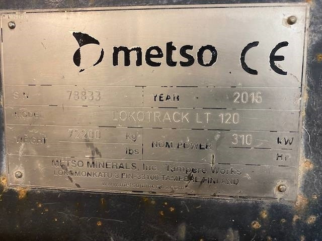 Metso Lokotrack LT120E Diesel and electric - Concasseur mobile: photos 3 Metso Lokotrack LT120E Diesel and electric - Concasseur mobile: photos 3