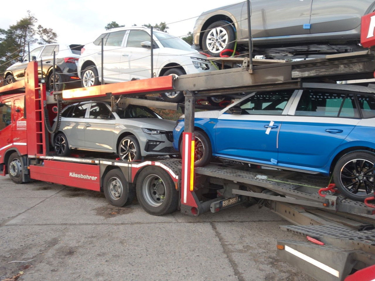 Volvo FM 13 460 6x2 Kässbohrer Metago - Supertrans - Camion porte-voitures: photos 4 Volvo FM 13 460 6x2 Kässbohrer Metago - Supertrans - Camion porte-voitures: photos 4