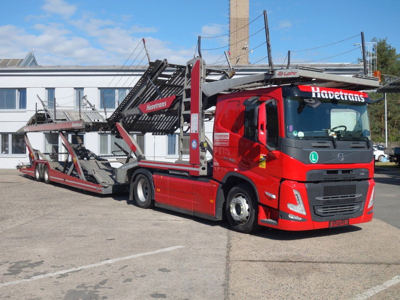 Volvo FM 13 460, Retarder , mit Euro Lohr - Camion porte-voitures: photos 3 Volvo FM 13 460, Retarder , mit Euro Lohr - Camion porte-voitures: photos 3