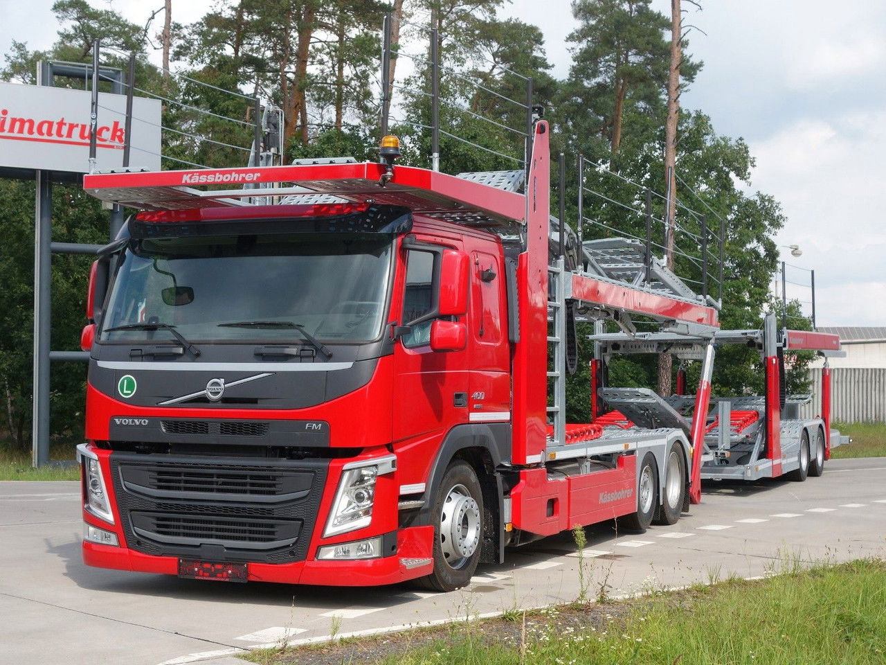 Volvo FM 460 6x2 Kassbohre Metago Pro / Intago tt, VDI - Camion porte-voitures: photos 1 Volvo FM 460 6x2 Kassbohre Metago Pro / Intago tt, VDI - Camion porte-voitures: photos 1