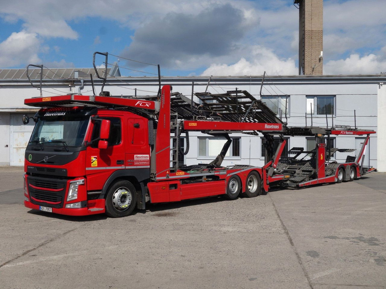 Volvo FM 460 6x2 Rolfo FLX, VDI Certifikation - Camion porte-voitures: photos 1 Volvo FM 460 6x2 Rolfo FLX, VDI Certifikation - Camion porte-voitures: photos 1