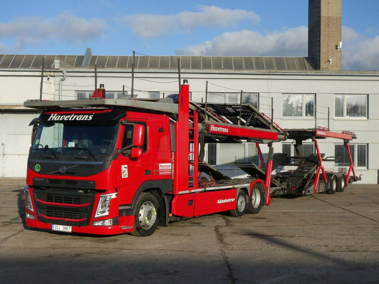 Volvo FM 460 FM13 6x2, Kässbohrer Metago/Supertrans - Camion porte-voitures: photos 1 Volvo FM 460 FM13 6x2, Kässbohrer Metago/Supertrans - Camion porte-voitures: photos 1
