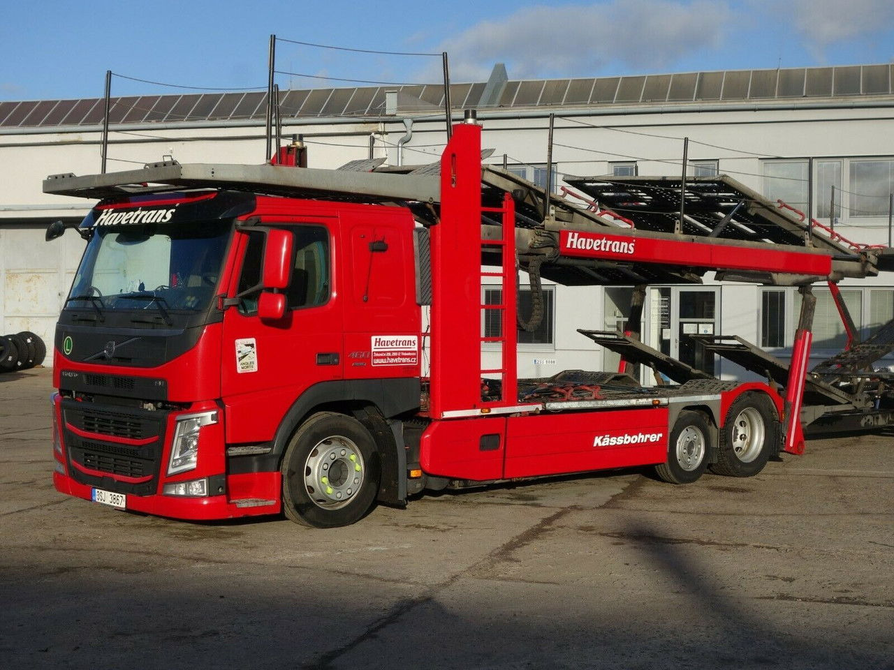 Volvo FM 460 FM13 6x2, Kässbohrer Metago/Supertrans - Camion porte-voitures: photos 5 Volvo FM 460 FM13 6x2, Kässbohrer Metago/Supertrans - Camion porte-voitures: photos 5