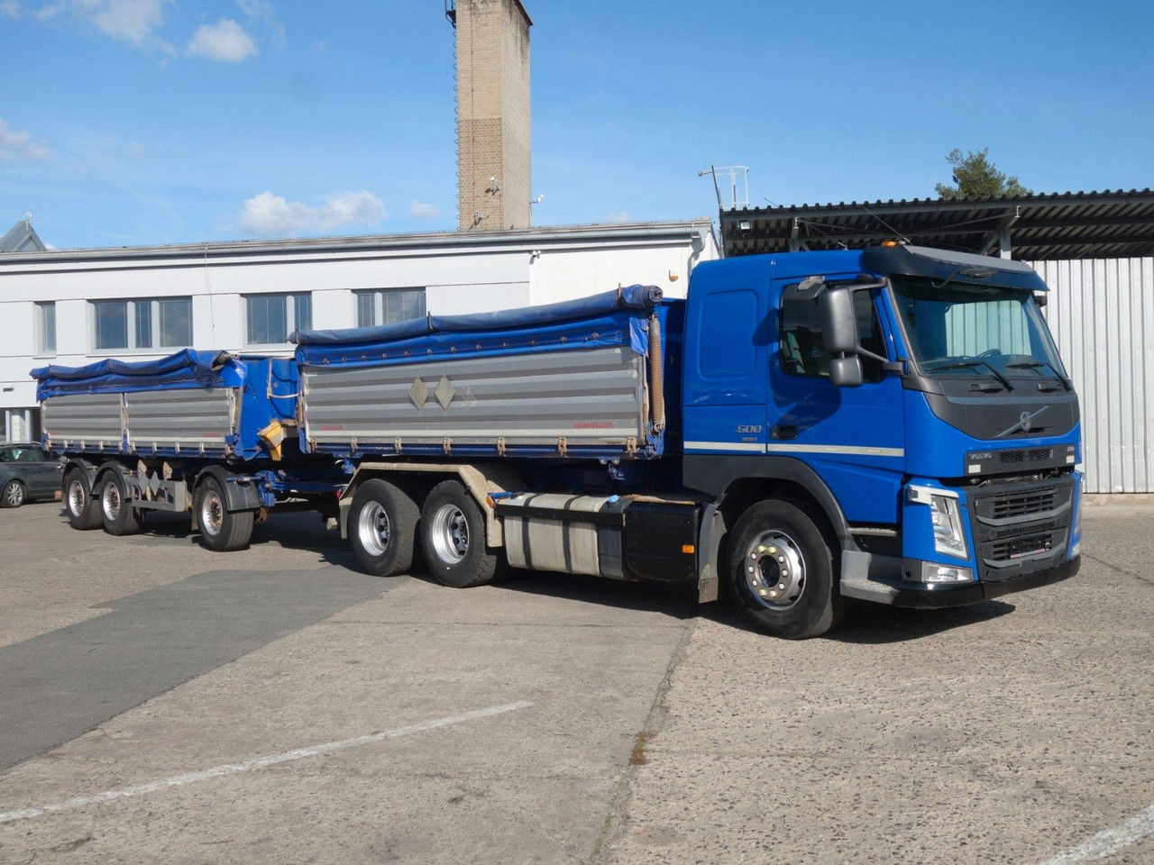 Volvo FM 500 6x4, Dreiseitenkipper Schwarzmüller - Camion benne: photos 5 Volvo FM 500 6x4, Dreiseitenkipper Schwarzmüller - Camion benne: photos 5