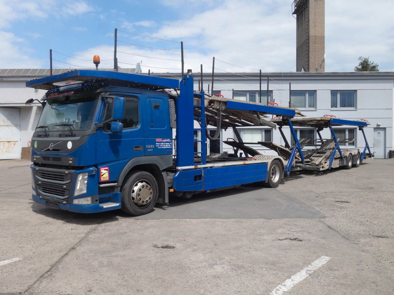 Volvo FM 500 FM13 Kässbohrer Supertrans / Supertrans - Camion porte-voitures: photos 1 Volvo FM 500 FM13 Kässbohrer Supertrans / Supertrans - Camion porte-voitures: photos 1
