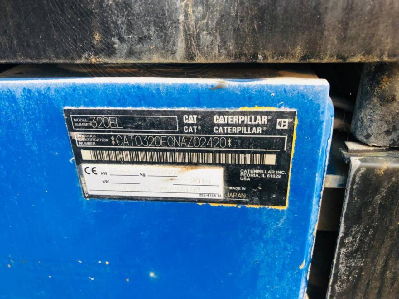 Pelle sur chenille CAT 320 E LN: photos 6