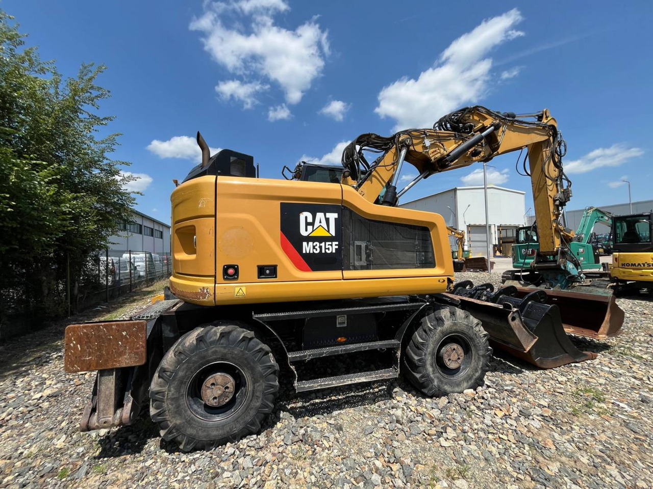 CAT M315F - Pelle sur pneus: photos 3 CAT M315F - Pelle sur pneus: photos 3
