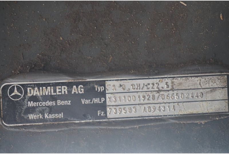 Mercedes-Benz FA-8H/22.5 - Essieu avant pour Camion: photos 4 Mercedes-Benz FA-8H/22.5 - Essieu avant pour Camion: photos 4