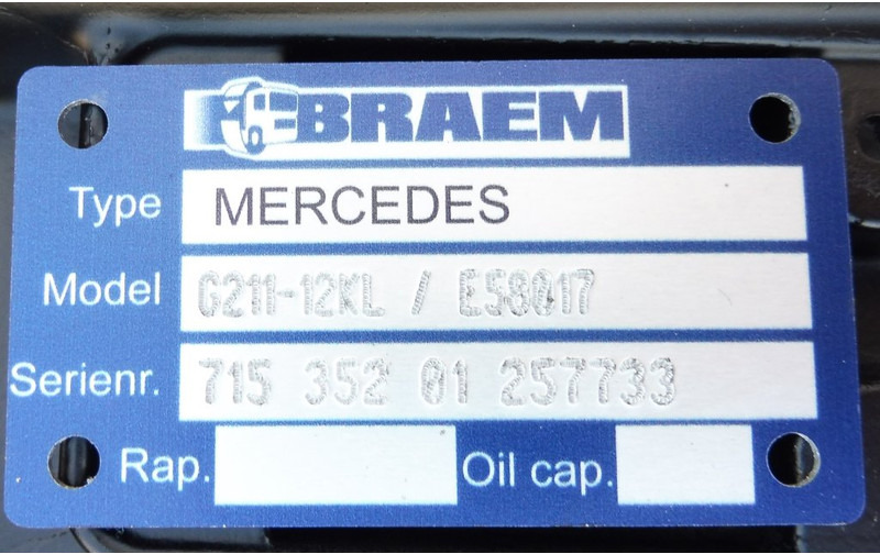 Mercedes-Benz G211-12KL MP4 WABCO OM470 - Boîte de vitesse pour Camion: photos 5 Mercedes-Benz G211-12KL MP4 WABCO OM470 - Boîte de vitesse pour Camion: photos 5