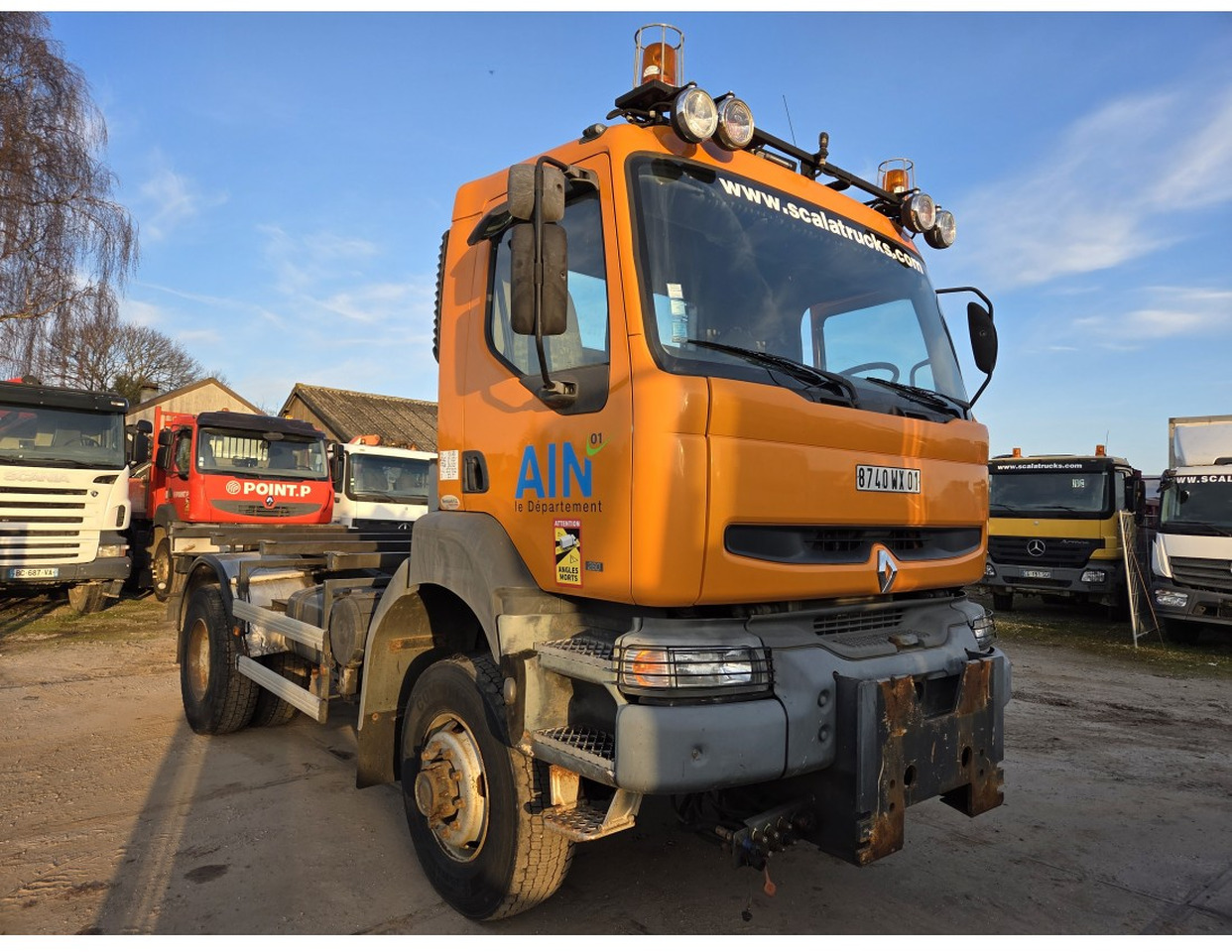 Renault Kerax 260 4x4 Chassis Manual Gearbox Mechanical pump Pompe Mecanique - Châssis cabine: photos 3 Renault Kerax 260 4x4 Chassis Manual Gearbox Mechanical pump Pompe Mecanique - Châssis cabine: photos 3