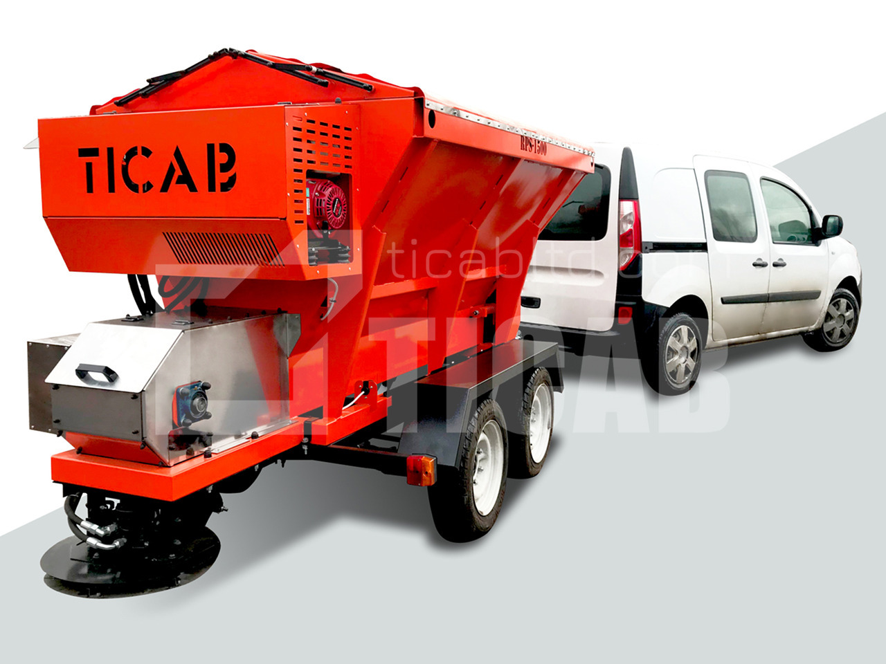 TICAB New Salt and Sand Spreader, Hopper spreader,Manufacturer, 1,5m³ - Engin de déneigement: photos 3 TICAB New Salt and Sand Spreader, Hopper spreader,Manufacturer, 1,5m³ - Engin de déneigement: photos 3