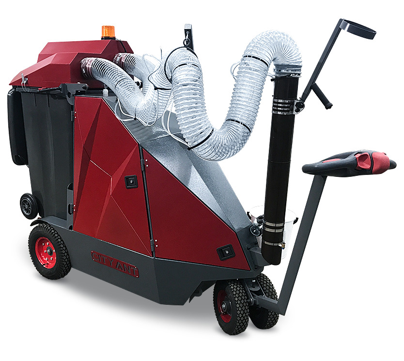 ТІСАВ Street Vacuum Cleaner, Outdoor Vacuum Sweeper, Manufacturer, City Ant - Aspirateur industriel: photos 1 ТІСАВ Street Vacuum Cleaner, Outdoor Vacuum Sweeper, Manufacturer, City Ant - Aspirateur industriel: photos 1
