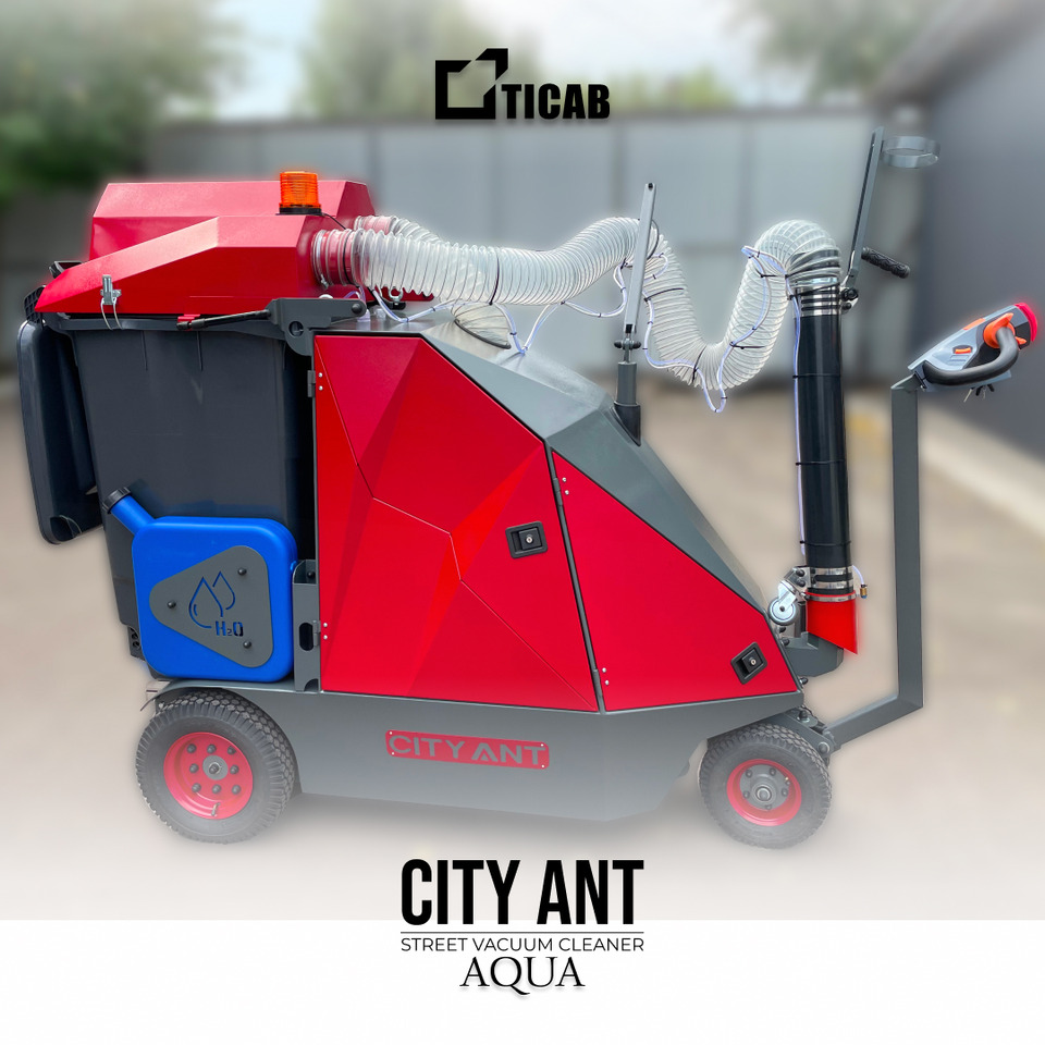 ТІСАВ Street Vacuum Cleaner, Outdoor Vacuum Sweeper, Manufacturer, City Ant - Aspirateur industriel: photos 1 ТІСАВ Street Vacuum Cleaner, Outdoor Vacuum Sweeper, Manufacturer, City Ant - Aspirateur industriel: photos 1