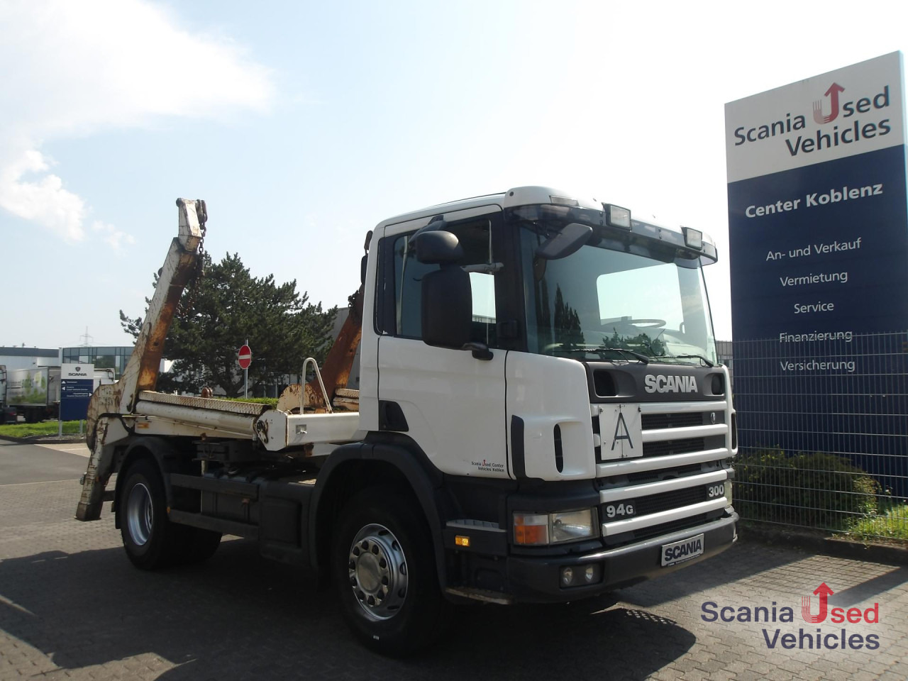 SCANIA P94 - 4X2 - 300 PS - MEIER RATIO AK12T - Camion benne: photos 1 SCANIA P94 - 4X2 - 300 PS - MEIER RATIO AK12T - Camion benne: photos 1
