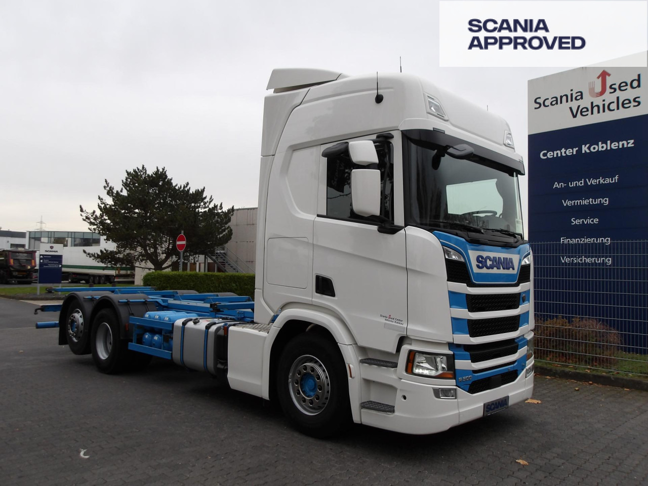 SCANIA R 500 - 6x2*4 - BDF 715-745 - 2x TANKs - SCR ONLY - Camion porte-conteneur/ Caisse mobile: photos 1 SCANIA R 500 - 6x2*4 - BDF 715-745 - 2x TANKs - SCR ONLY - Camion porte-conteneur/ Caisse mobile: photos 1
