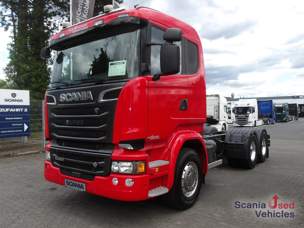 SCANIA R 580 - 6x4 - V8 - ALCOA - - Camion grumier: photos 1 SCANIA R 580 - 6x4 - V8 - ALCOA - - Camion grumier: photos 1