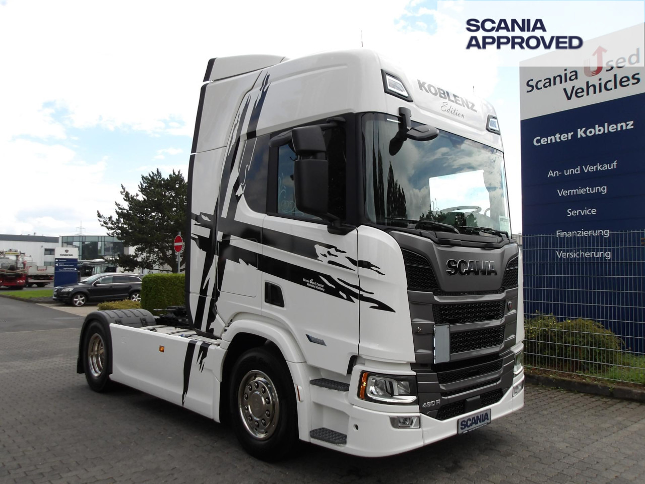 SCANIA R 460 NA - KOBLENZ EDiTiON - HIGHLINE - ACC - Tracteur routier: photos 1 SCANIA R 460 NA - KOBLENZ EDiTiON - HIGHLINE - ACC - Tracteur routier: photos 1