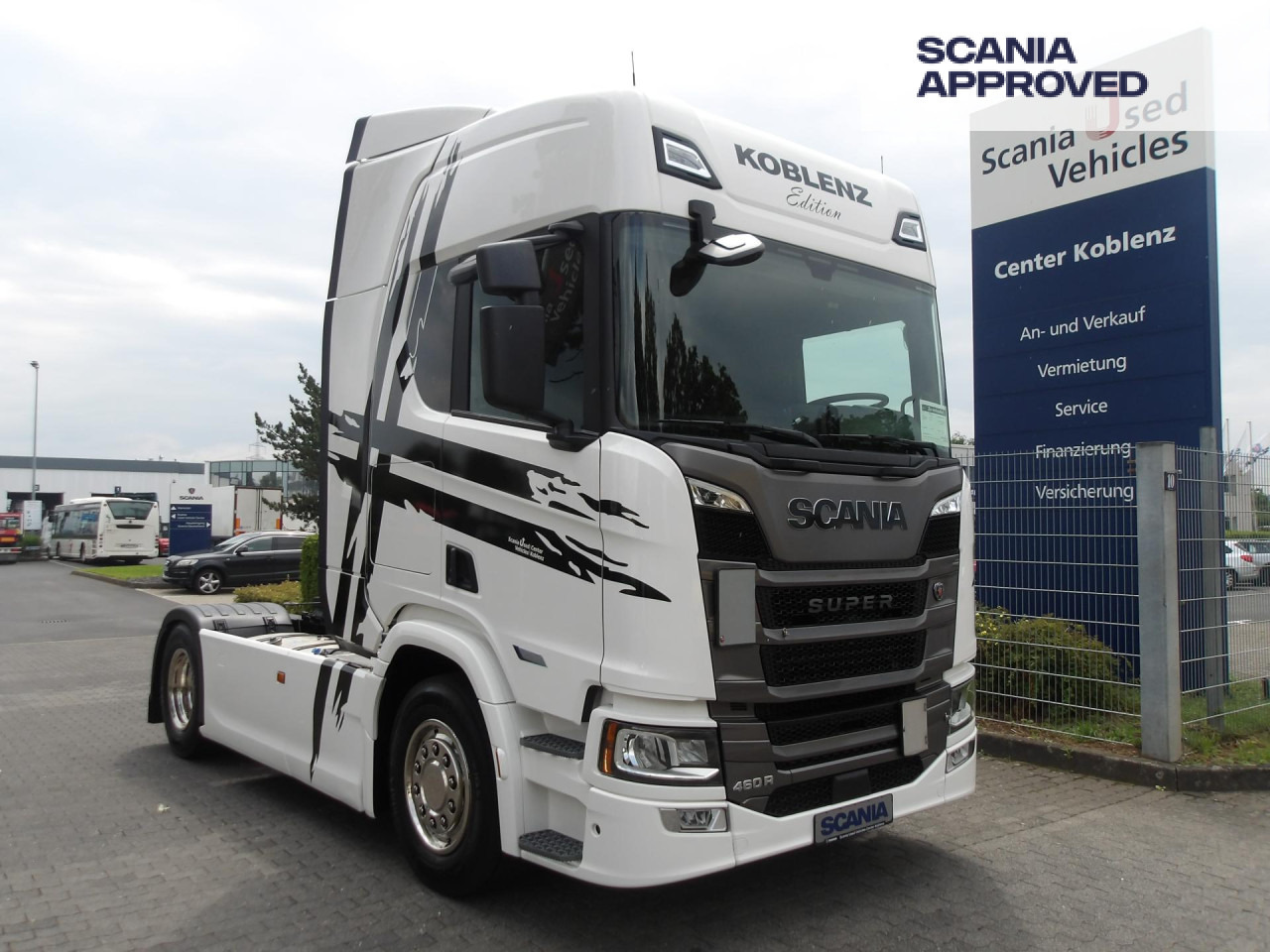 SCANIA R 460 NA - KOBLENZ EDiTiON - HIGHLINE - ACC - Tracteur routier: photos 1 SCANIA R 460 NA - KOBLENZ EDiTiON - HIGHLINE - ACC - Tracteur routier: photos 1