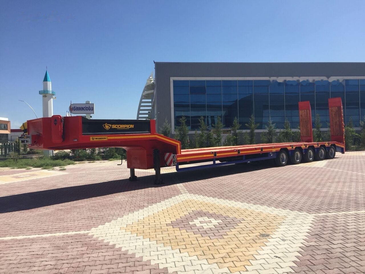 Scorpion Trailer SCORPION TRAILER NEW 5 AXLE LOWBED SEMI TRAILER (MANUFACTURER COMPANY) - Semi-remorque surbaissé: photos 2 Scorpion Trailer SCORPION TRAILER NEW 5 AXLE LOWBED SEMI TRAILER (MANUFACTURER COMPANY) - Semi-remorque surbaissé: photos 2