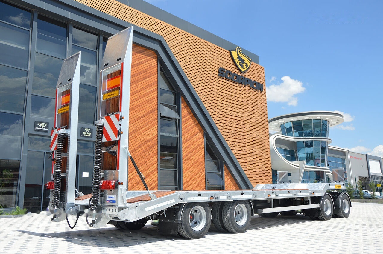 Scorpion Trailer SCORPION TRAILER UNUSED 4 AXLE LOWLOADER (MANUFACTURER COMPANY) - Remorque porte-engin surbaissée: photos 3 Scorpion Trailer SCORPION TRAILER UNUSED 4 AXLE LOWLOADER (MANUFACTURER COMPANY) - Remorque porte-engin surbaissée: photos 3