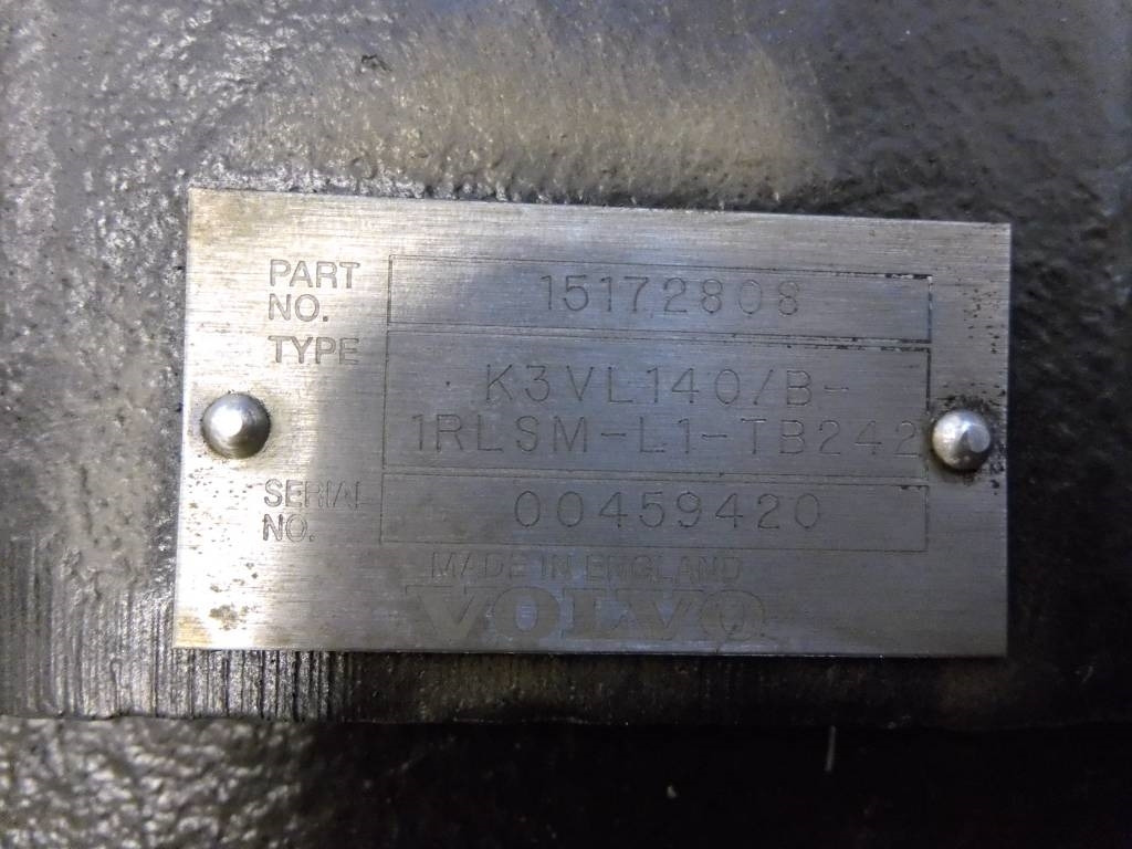 Volvo L180 HL Hydraulik pump, VOE15172808 - Hydraulique pour Engins de chantier: photos 3 Volvo L180 HL Hydraulik pump, VOE15172808 - Hydraulique pour Engins de chantier: photos 3