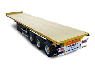 SERIN Flat-Bed Trailer - Semi-remorque surbaissé: photos 1 SERIN Flat-Bed Trailer - Semi-remorque surbaissé: photos 1