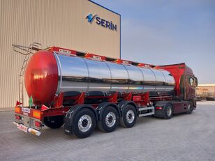 SERIN Stainless Steel Tanker 32 m³ - Semi-remorque citerne: photos 3 SERIN Stainless Steel Tanker 32 m³ - Semi-remorque citerne: photos 3