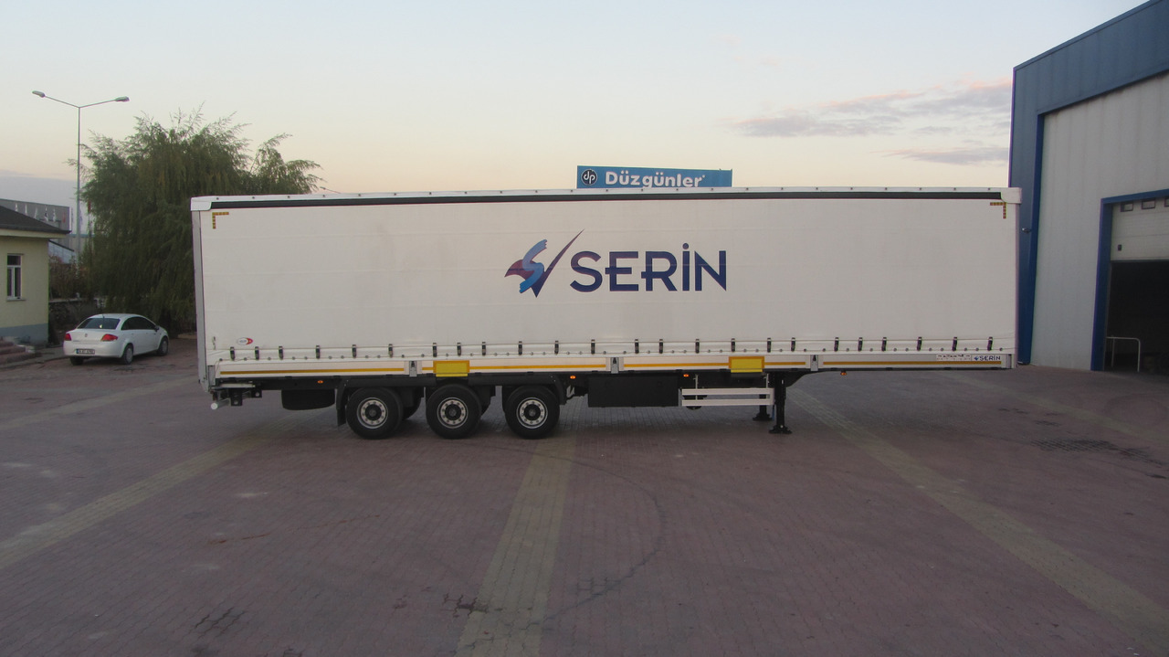 SERIN Tenteli Optima Curtainsider Semi Trailer - Semi-remorque rideaux coulissants: photos 3 SERIN Tenteli Optima Curtainsider Semi Trailer - Semi-remorque rideaux coulissants: photos 3