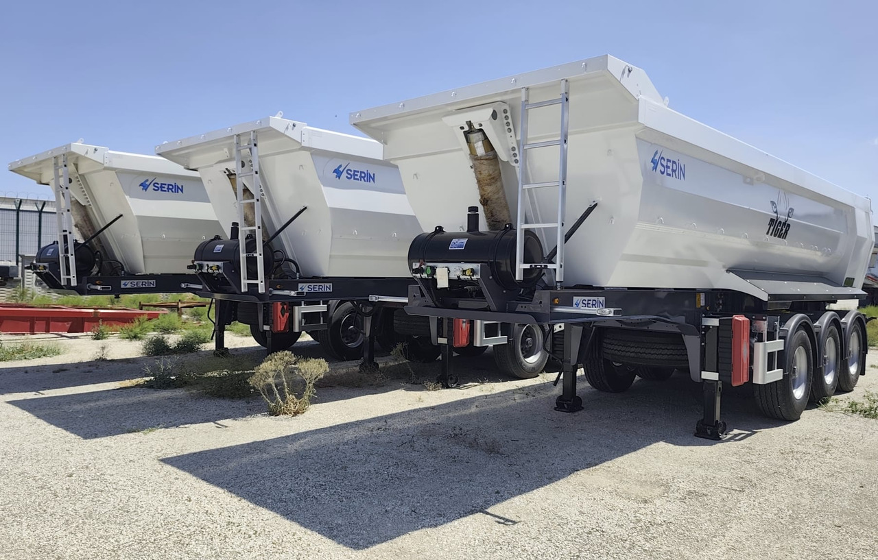 SERIN Tiger HARDOX 28 m³ Tipper Semi-Trailer - Semi-remorque benne: photos 2 SERIN Tiger HARDOX 28 m³ Tipper Semi-Trailer - Semi-remorque benne: photos 2