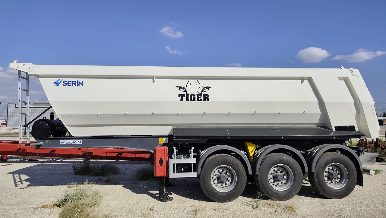 SERIN Tiger HARDOX 28 m³ Tipper Semi-Trailer - Semi-remorque benne: photos 5 SERIN Tiger HARDOX 28 m³ Tipper Semi-Trailer - Semi-remorque benne: photos 5