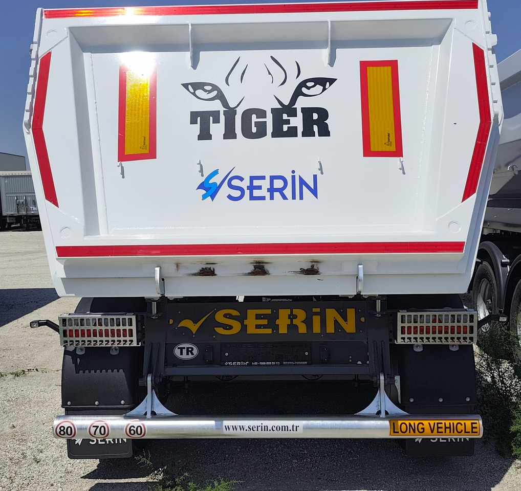SERIN Tiger HARDOX 28 m³ Tipper Semi-Trailer - Semi-remorque benne: photos 1 SERIN Tiger HARDOX 28 m³ Tipper Semi-Trailer - Semi-remorque benne: photos 1