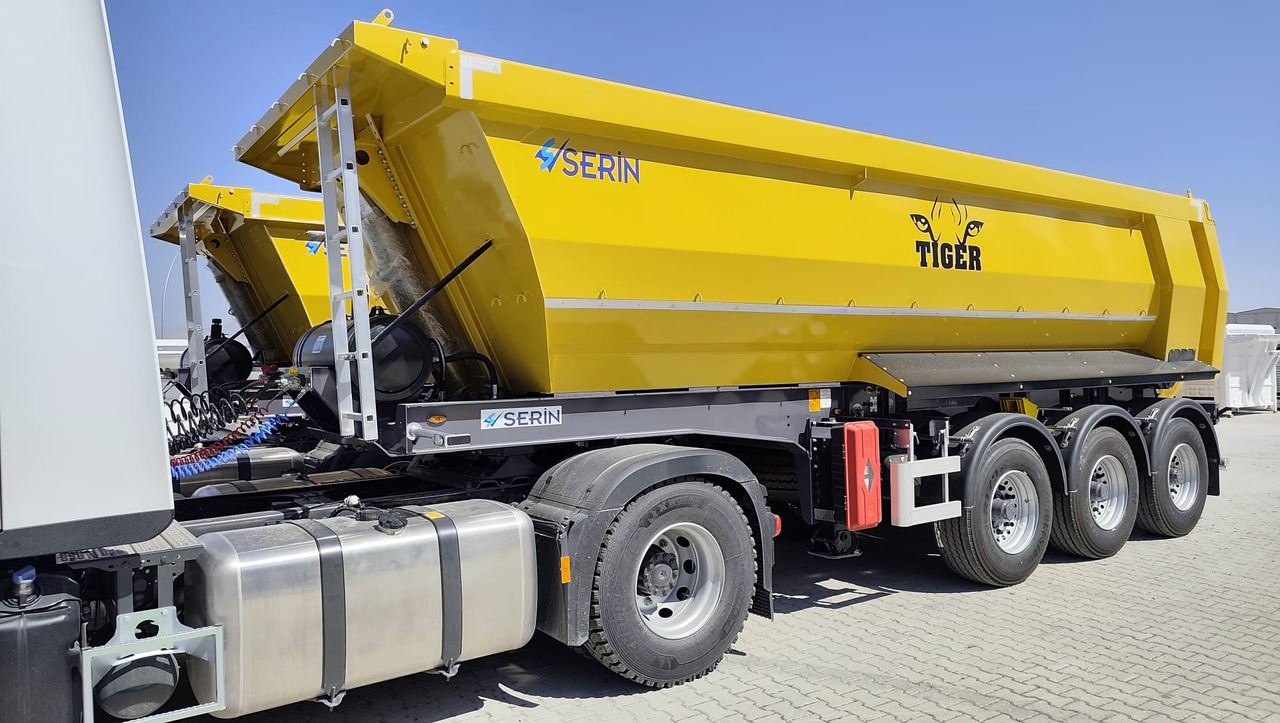 SERIN Tiger Hardox Tipper Semi Trailer 20 m³/24 m³ /28 m³ - Semi-remorque benne: photos 1 SERIN Tiger Hardox Tipper Semi Trailer 20 m³/24 m³ /28 m³ - Semi-remorque benne: photos 1