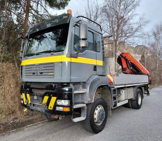 MAN TGA 18.480 4x4, E4, Wechsel, Palfinger PK22002EH - Camion grue: photos 2 MAN TGA 18.480 4x4, E4, Wechsel, Palfinger PK22002EH - Camion grue: photos 2