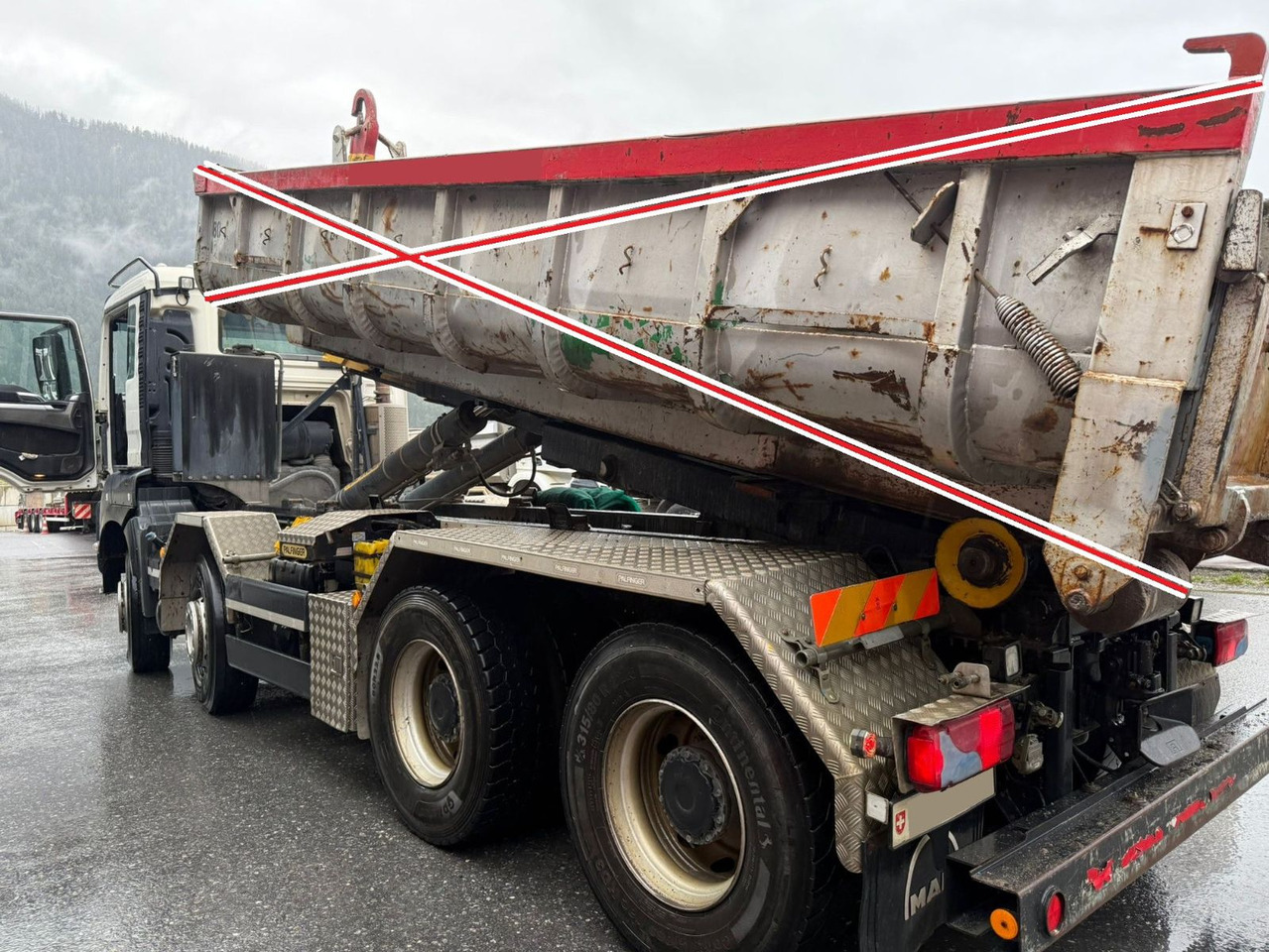 MAN TGS 35.480 8x4, E6, Palfinger Abroll - Camion ampliroll: photos 3 MAN TGS 35.480 8x4, E6, Palfinger Abroll - Camion ampliroll: photos 3