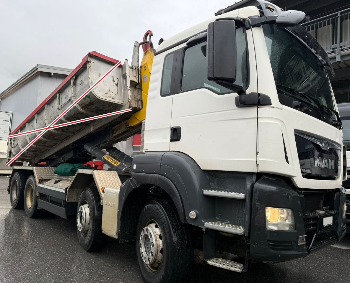MAN TGS 35.480 8x4, E6, Palfinger Abroll - Camion ampliroll: photos 1 MAN TGS 35.480 8x4, E6, Palfinger Abroll - Camion ampliroll: photos 1