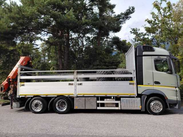 Mercedes-Benz Actros 2545 6x2, E6, Retarder, Effer 265/6S - Camion grue: photos 5 Mercedes-Benz Actros 2545 6x2, E6, Retarder, Effer 265/6S - Camion grue: photos 5