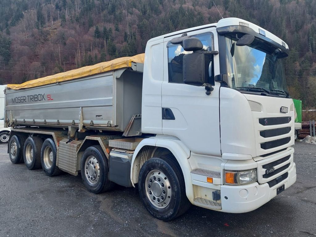 Scania G490 10x4, E6, Moser Kipper - Camion benne: photos 1 Scania G490 10x4, E6, Moser Kipper - Camion benne: photos 1