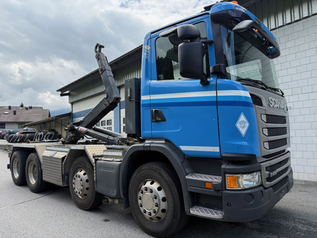 Scania G490 CB 8x4, E6, Retarder, Hiab Multilift 21ton - Camion ampliroll: photos 2 Scania G490 CB 8x4, E6, Retarder, Hiab Multilift 21ton - Camion ampliroll: photos 2