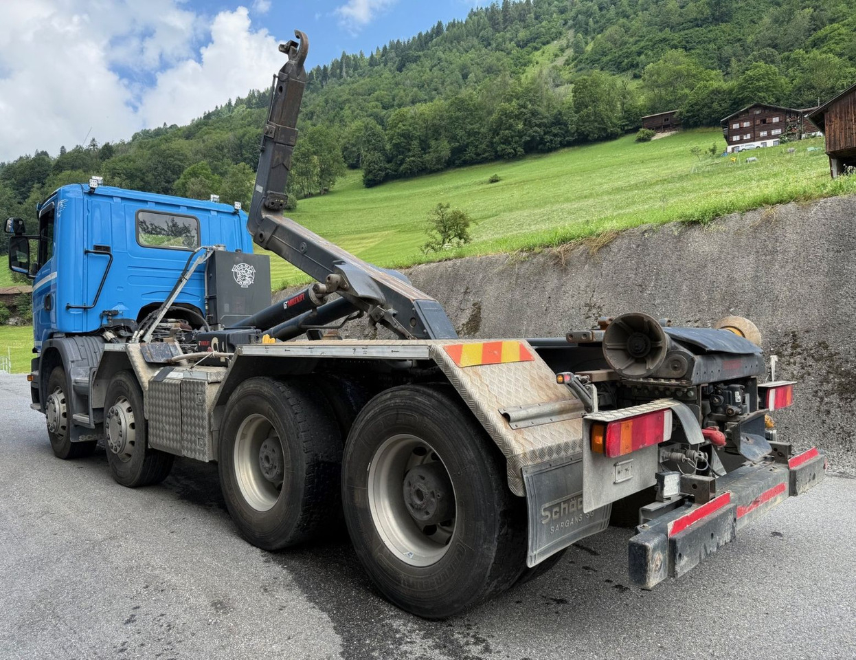 Scania G490 CB 8x4, E6, Retarder, Hiab Multilift 21ton - Camion ampliroll: photos 3 Scania G490 CB 8x4, E6, Retarder, Hiab Multilift 21ton - Camion ampliroll: photos 3