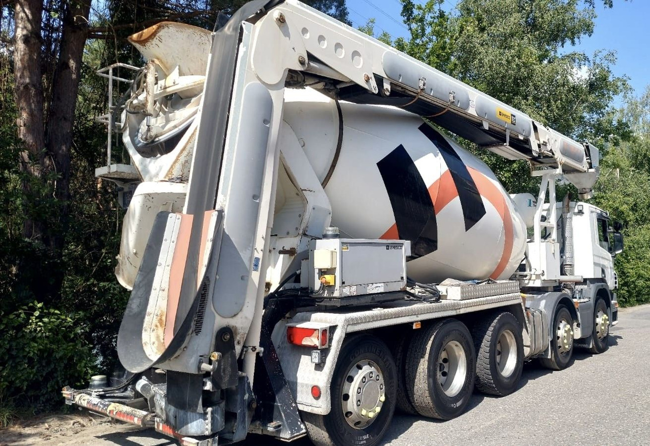 Scania P450 LB 10x4,E6,Stetter 10m³,Förderband/belt 16m - Camion malaxeur: photos 5 Scania P450 LB 10x4,E6,Stetter 10m³,Förderband/belt 16m - Camion malaxeur: photos 5